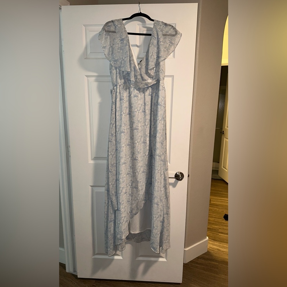 Brand New with Tags - Baltic Born dress size XXL. Blue floral long dress